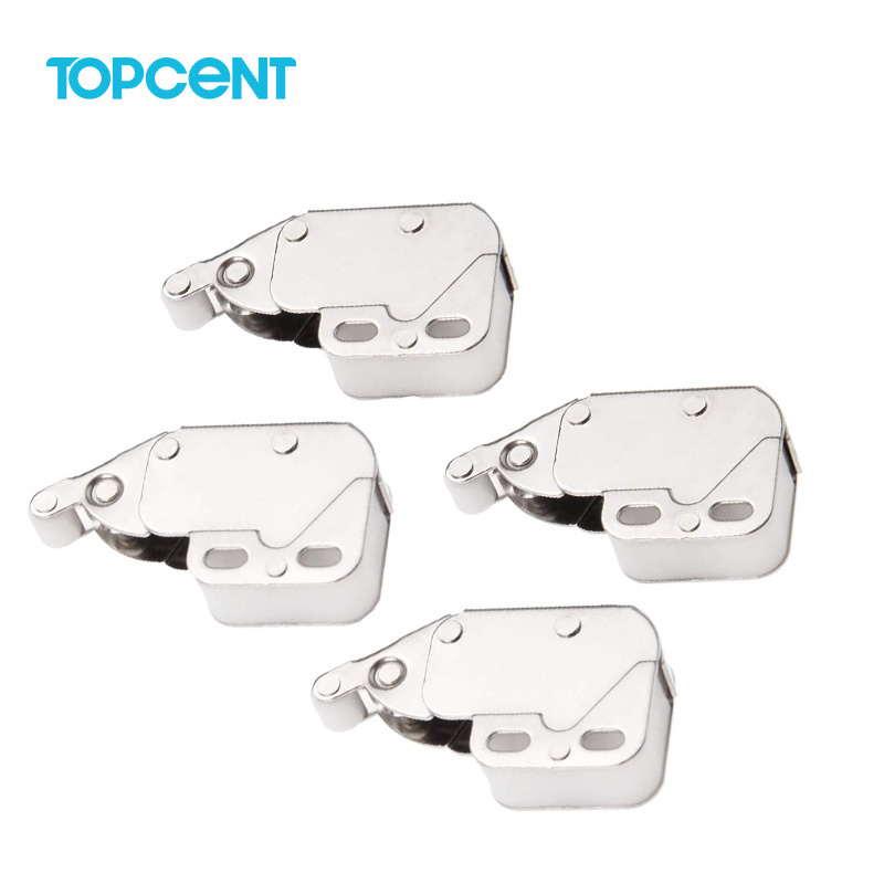 TOPCENT Mini Latch Wardrobe Door Touch Door Without Handle Buckle Latch