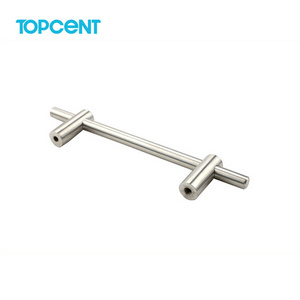 TOPCENT Kitchen Door Handles Brushed Nickel Stainless Steel Cupboard Cabinet Handle Furniture Drawer T Bar Pulls