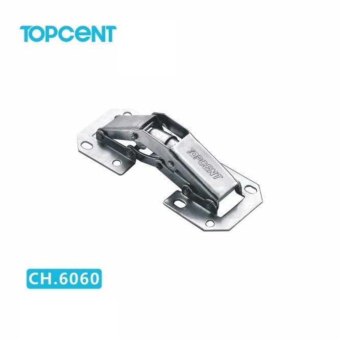 TOPCENT CH.6050 Bridge Frog Hinge Kitchen Cabinet Door Self Closing Hydraulic Concealed Spring Hinges