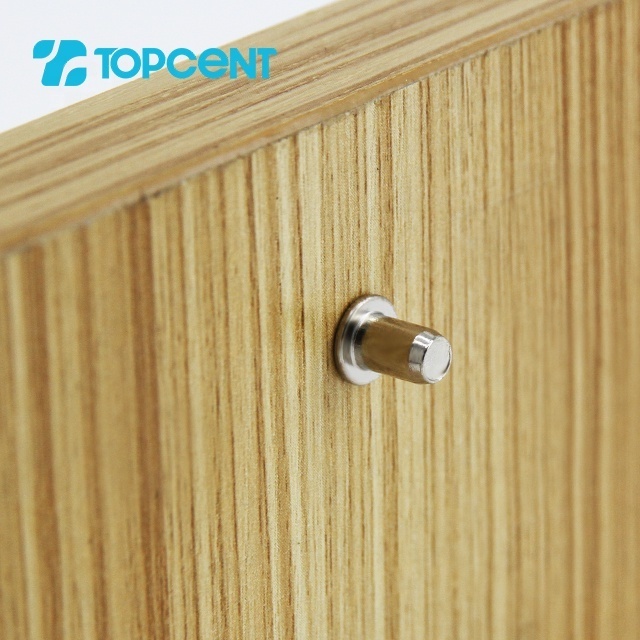 TOPCENT furniture hardware metal cupboard invisible hidden cabinet shelf support