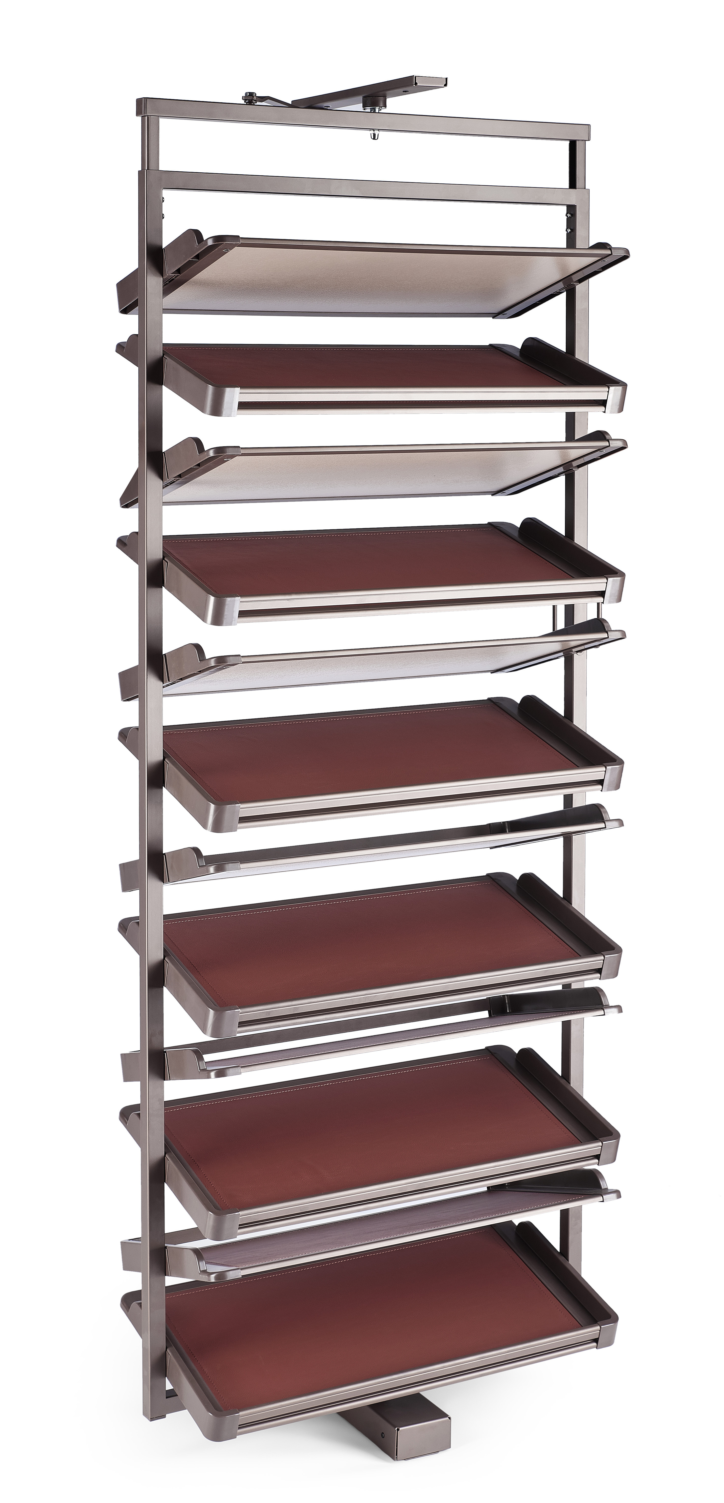 Topcent Checkroom Storage Systems Closet Accessories 360 Degree Swivel Shoe Racks