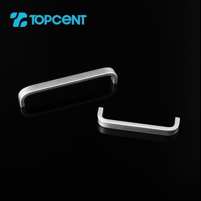 Topcent Hot Sale Furniture Hardware Stainless Steel Handles Cupboard Kitchen Door Handle