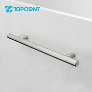 Stainless Steel Cabinet Drawer Handle Pulls Brushed Nickel T Bar Knobs Handles for Kitchen Cupboard Wardrobe