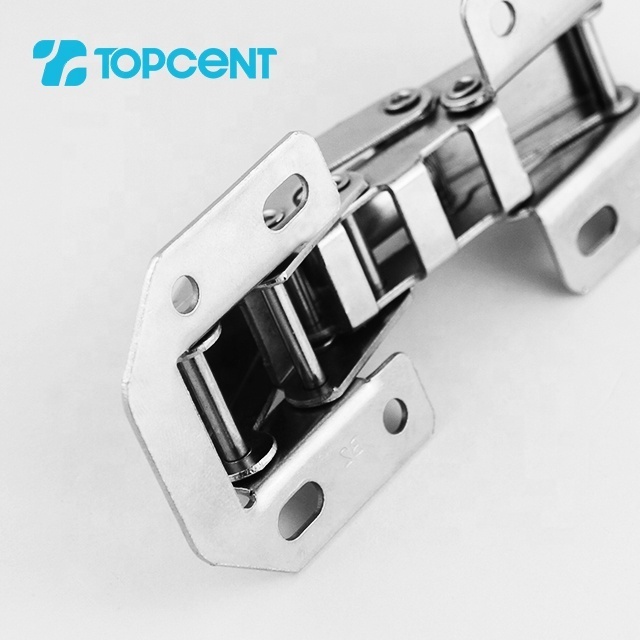 TOPCENT CH.6050 Bridge Frog Hinge Kitchen Cabinet Door Self Closing Hydraulic Concealed Spring Hinges