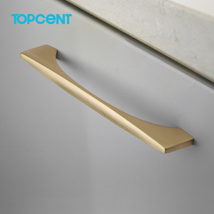 Topcent Brass Copper Cabinet Pulls Solid Vintage Kitchen Cupboard Door Handle Drawer Knobs Furniture Handle