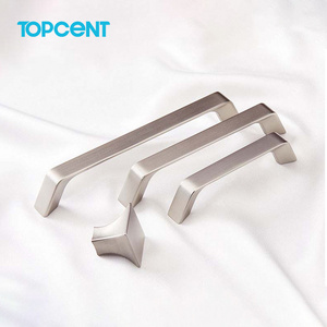 Topcent Luxury Kitchen Furniture Handle Cabinet Pull Door Knobs For Interior Doors