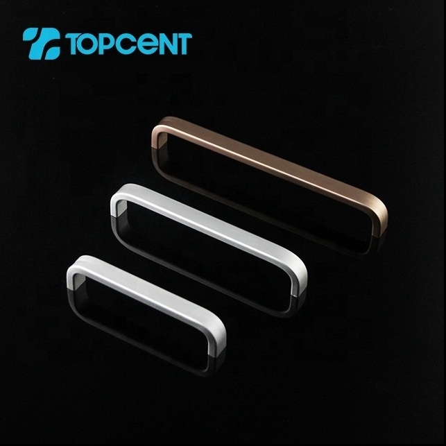 Topcent Hot Sale Furniture Hardware Stainless Steel Handles Cupboard Kitchen Door Handle