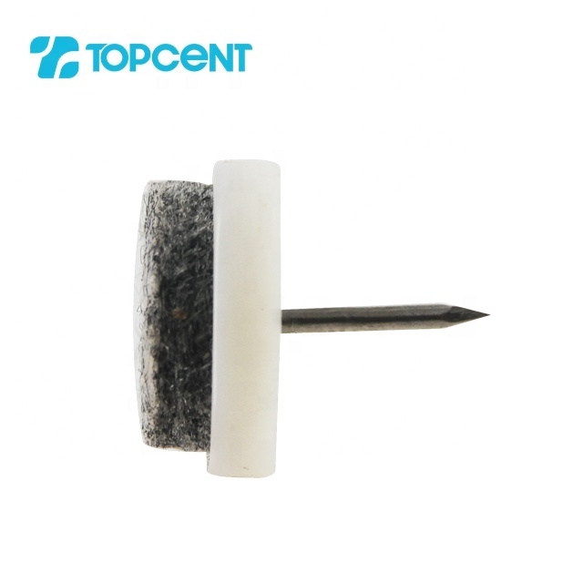 TOPCENT wholesale furniture kitchen fitting accessories office table leg protectors felt furniture feet pad