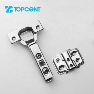 Hot Sale Furniture Kitchen Wardrobe Hardware Hydraulic Cabinet Hinges 35mm Normal Self-Closing Overlay Hinge