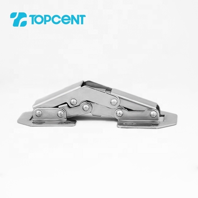 TOPCENT CH.6050 Bridge Frog Hinge Kitchen Cabinet Door Self Closing Hydraulic Concealed Spring Hinges