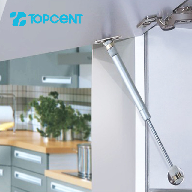 Topcent Gas Lift Supports Struts Shorks 100N Gas Spring Struts for Kitchen Cabinet Door and Wardrobe Door with Mounting Screws