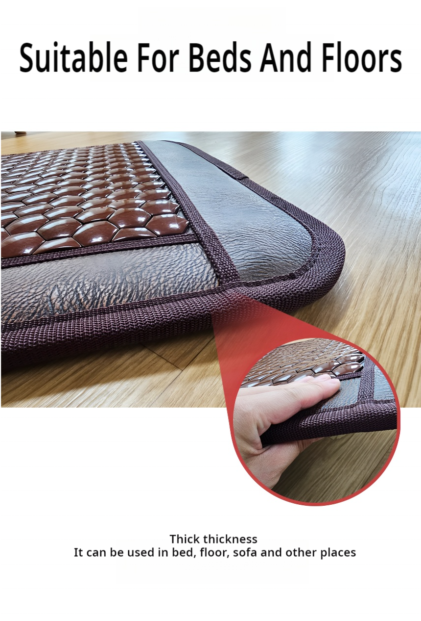 High Quality Korea 100X200 CM Electric Heat Pad For Back Pain Adjustable Temperature Controller Natural Tourmaline Massage Mat