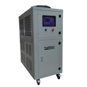 Economical Operate 3 tons Small Chiller Unit Air Cooled Industrial Water Chiller Machine