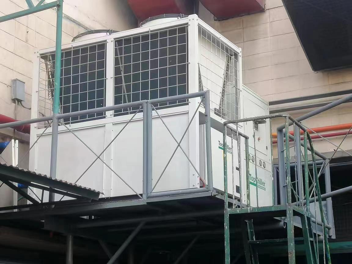 R407c Refrigeration 30HP 25 Ton Water Chillers Industrial Air Chiller Unit for Plastic PVC Extrusion Machine