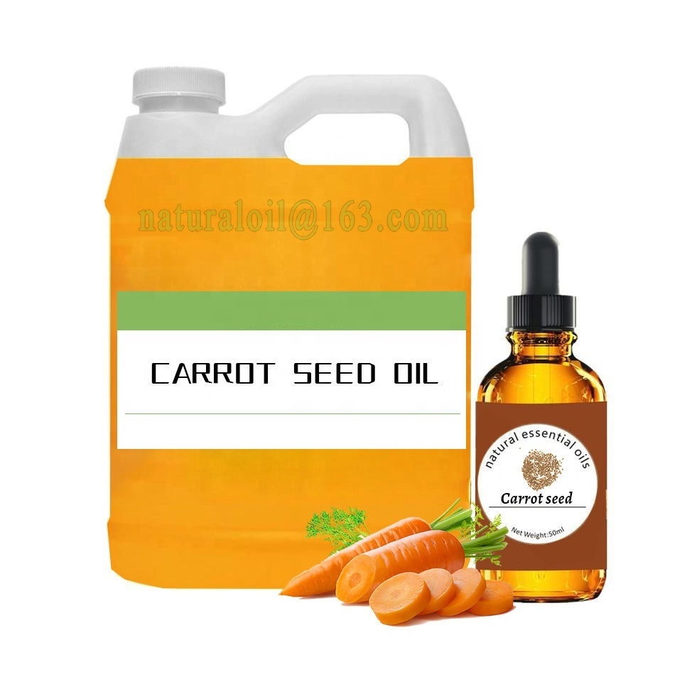 Carrot Seed Oil 100% Pure Organic Cold Pressed carrot seed essential oil Carrier Oil for skin moisture whitening