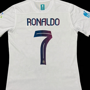 ronaldo white jersey 23-24 soccer wear ronaldo jersey Al-Nassr 3rd football/soccer jersey talisca football shirt player version