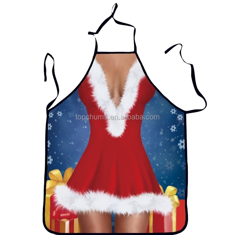 Wholesale the beast funny belle cosplay sexy lingerie printed  halloween Christmas party costume apron