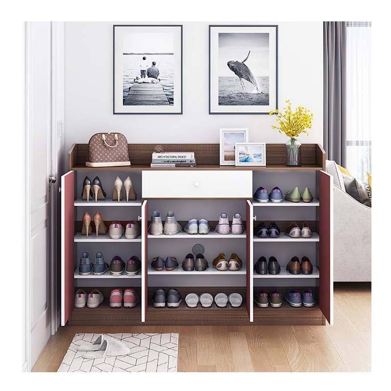 Multi-Layers Household Large Storage Corner Shoe Cabinet