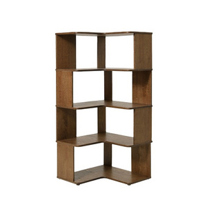 2023 Hot Selling Modern Design MDF/PB  Wooden book shelf  for living room