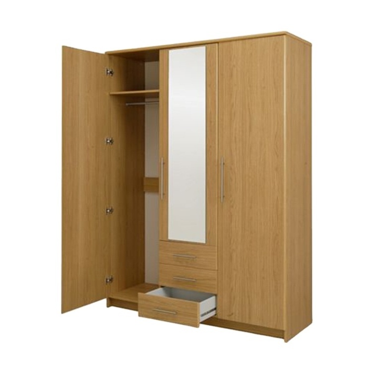 High Quality Hot New Products Closet Wardrobe Bedroom Wooden Wardrobe