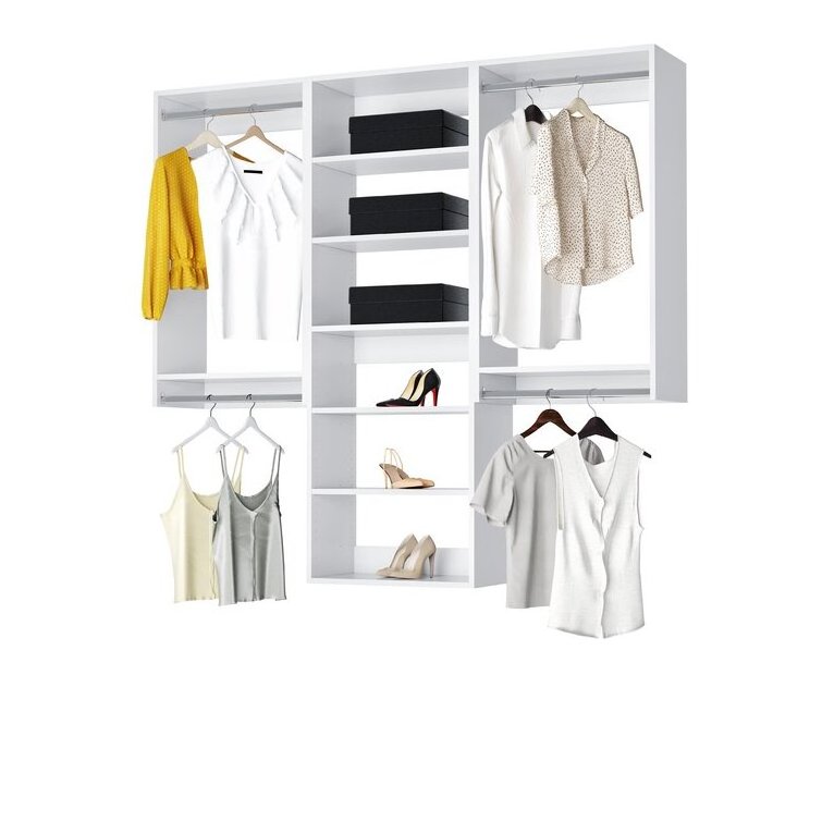 Simple Design Maximized Space-saving High Quality Wall Mounted Wooden Closets Para Habitacion for Home