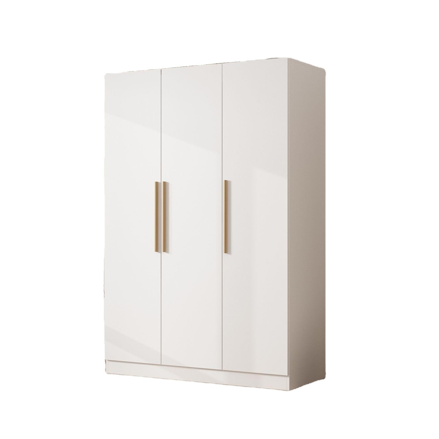 4-Door Wardrobe Closet with Mirror  Wardrobes with Drawers and Shelves Hanging Rod Wardrobe Bedroom Furniture