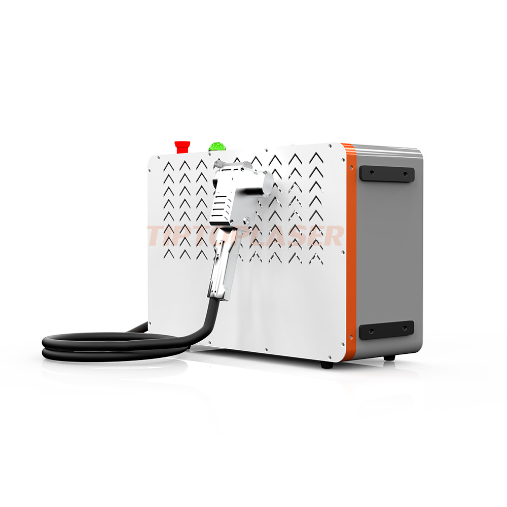 Backpack Pulse Laser Cleaning Machine 100w 200w Air-Cooling System Portable Metal  Rust  Oil Removal Fiber Laser Cleaner Machine