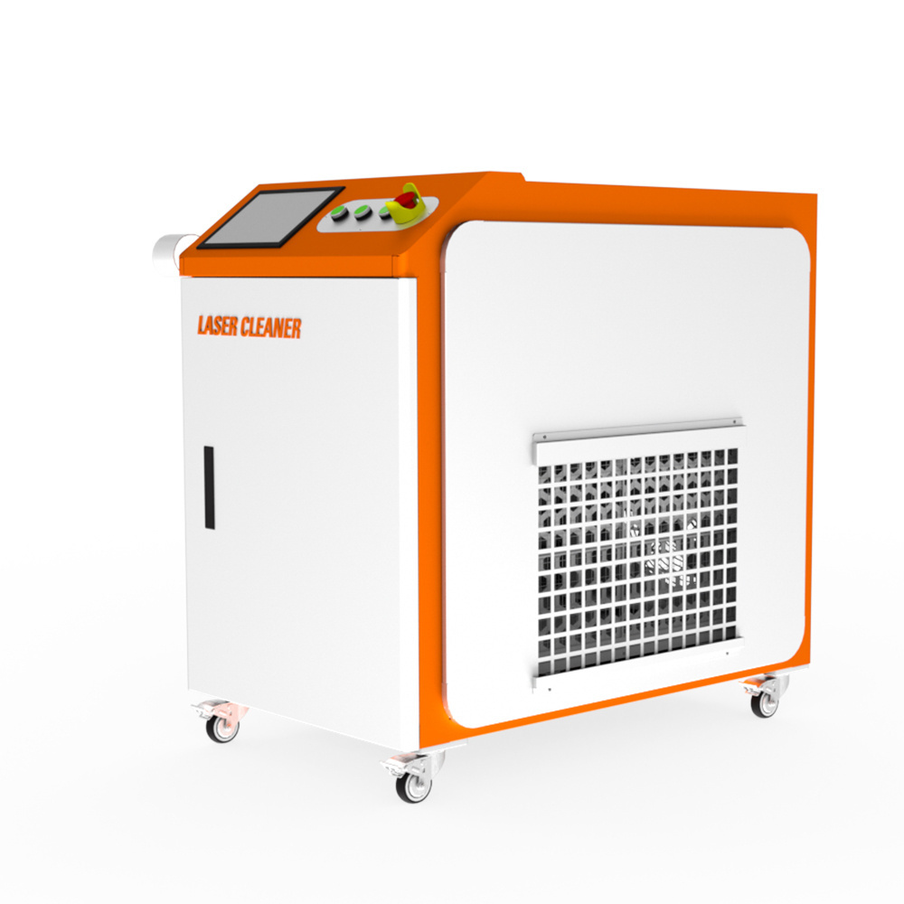 Industrial Grade MAX 1000W 1500W 2000W 3000W CW Laser Cleaner For Metal Rust Paint Removal Laser Cleaning Machine