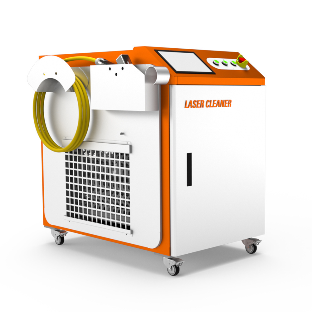 Industrial Grade MAX 1000W 1500W 2000W 3000W CW Laser Cleaner For Metal Rust Paint Removal Laser Cleaning Machine