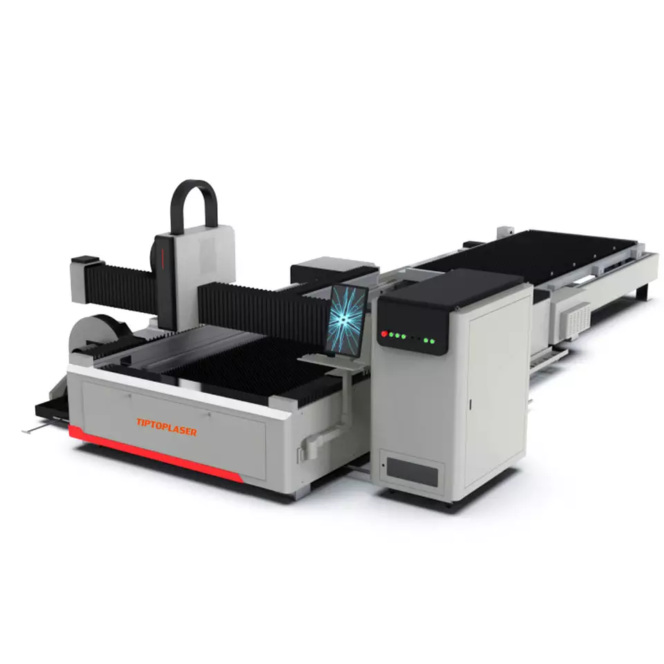 TIPTOPLASER 2022 hot sale cheaper fiber laser cutting machine for stainless steel carbon steel aluminum cutter