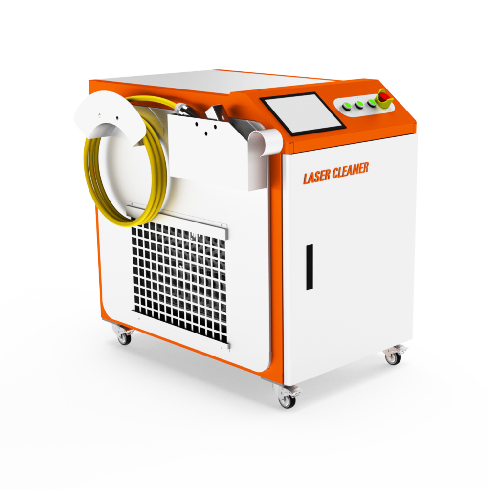 Industrial Grade MAX 1000W 1500W 2000W 3000W CW Laser Cleaner For Metal Rust Paint Removal Laser Cleaning Machine