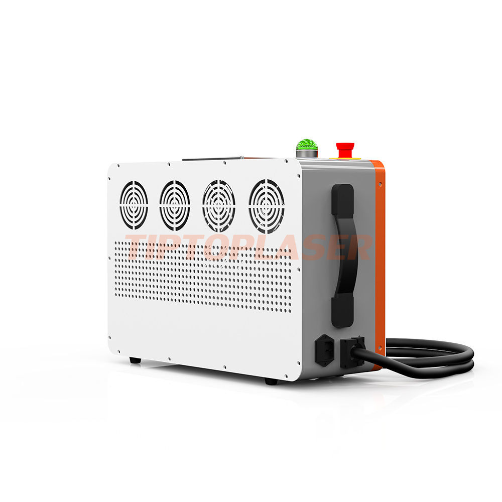 Backpack Pulse Laser Cleaning Machine 100w 200w Air-Cooling System Portable Metal  Rust  Oil Removal Fiber Laser Cleaner Machine