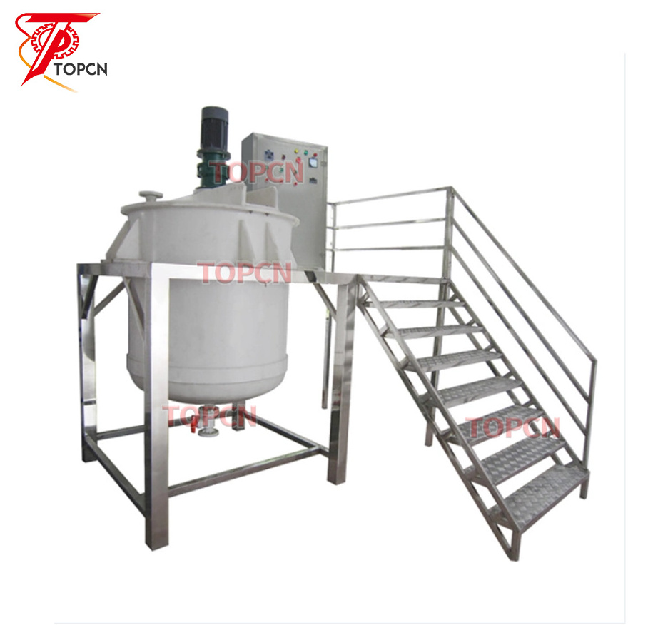 Explosion-proof PP PVC Plastic Mixer Chemical Mixing Vessel Toilet Cleaner Bleach Making Machine Corrosion Resistant Mixing tank