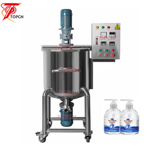 100L Single Layer Chemicals making production equipment small liquid soap making machine price