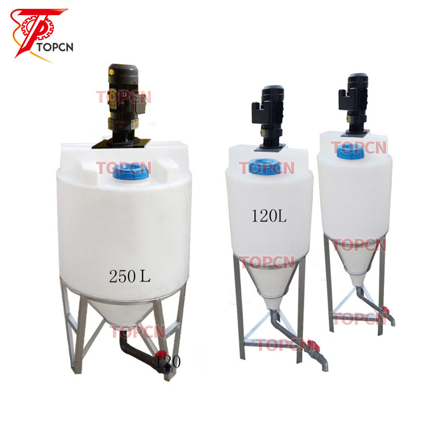 Explosion-proof PP PVC Plastic Mixer Chemical Mixing Vessel Toilet Cleaner Bleach Making Machine Corrosion Resistant Mixing tank