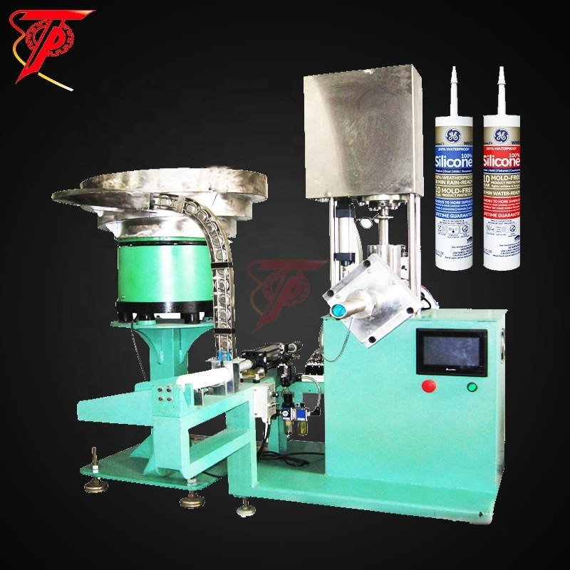 Semi Automatic Silicone Gel Sealant Cartridge Filling Capping Machine for Adhesive Glue