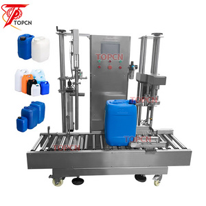 Automatic Weighting Jerry Can Filler 25Ltr 30Lter Jerry Can Drum Vegetable Oil Weight Filling Machine