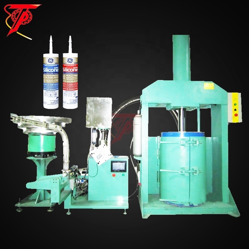 Semi Automatic Silicone Gel Sealant Cartridge Filling Capping Machine for Adhesive Glue