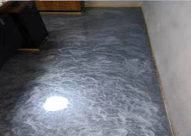 Solvent free epoxy resin 3 D effect mirror coating gloss shining coating AB components epoxy floor paint