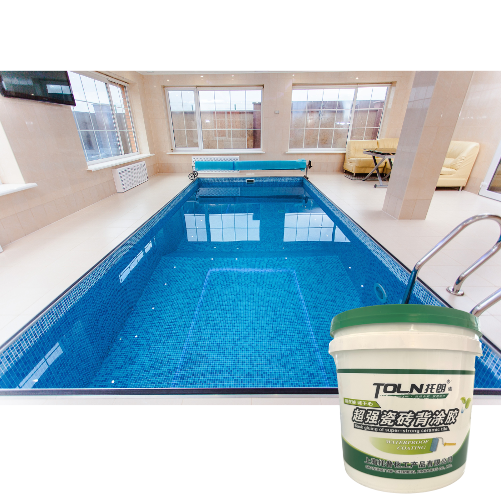 Water-proof Best Performance Swimming Pool Ceramic Tile backing Adhesive Paint