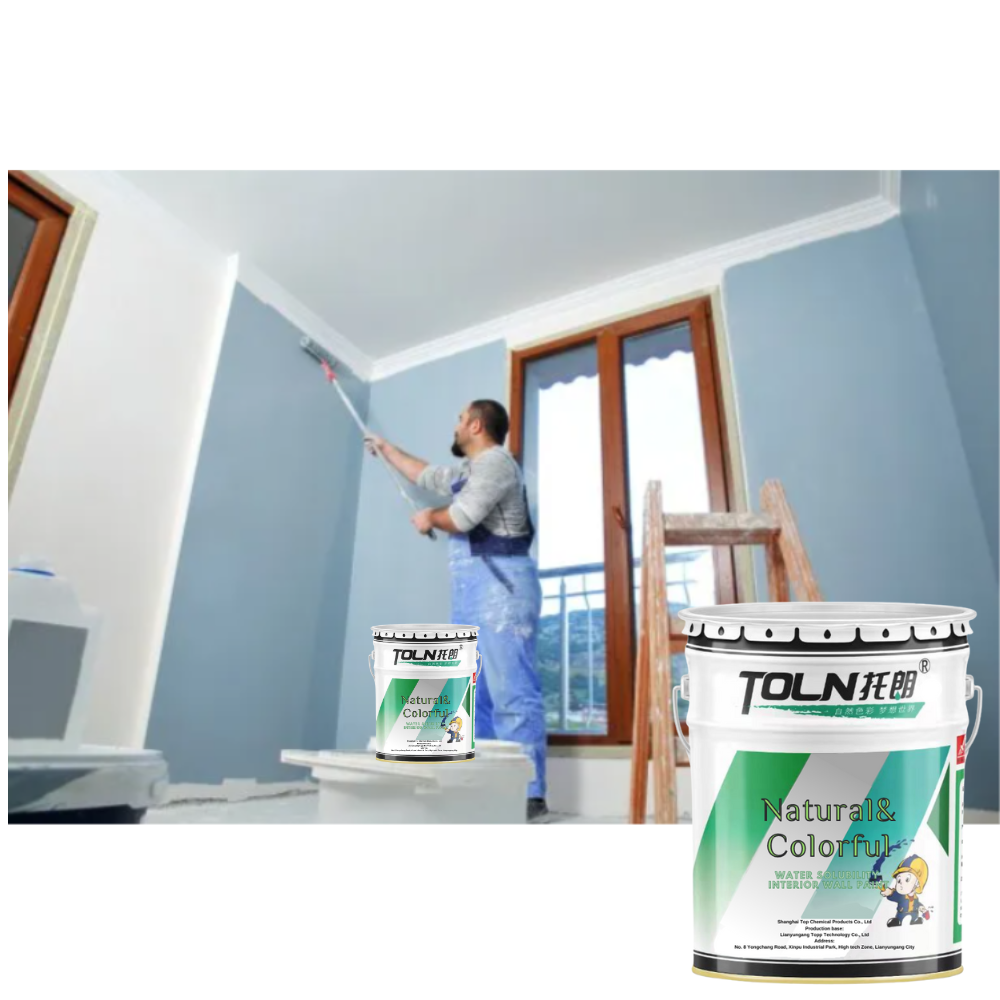 High Quality Healthy and Safe Non toxic Air Negative Ion Interior Wall Paint intercret paint