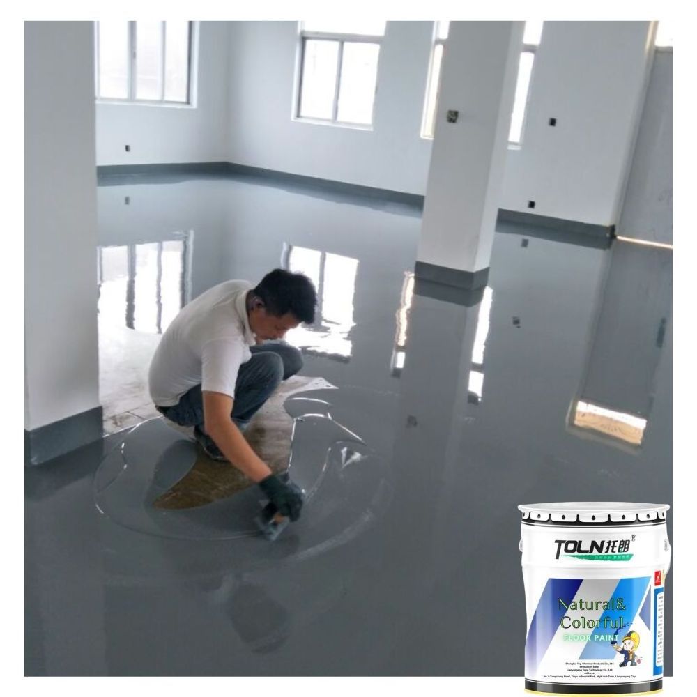 Factory Wholesale Industrial Transparent Epoxy Resin Sealing Primer House Floor Coating Paint