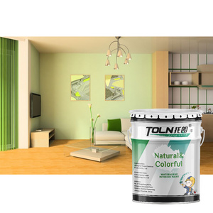 Fusion Technology Latex Paint for Seamless Walls Eco-Friendly Water-Based Paint for Indoor