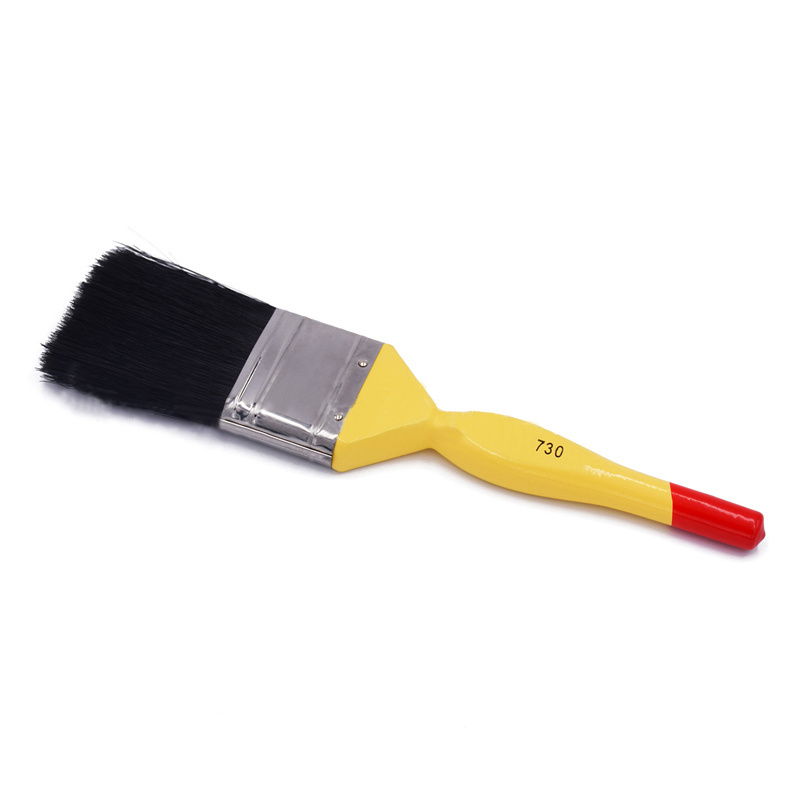 Wholesale High Quality No.730 Black Bristle Paint Brush With Wooden Handle Painting Brushes