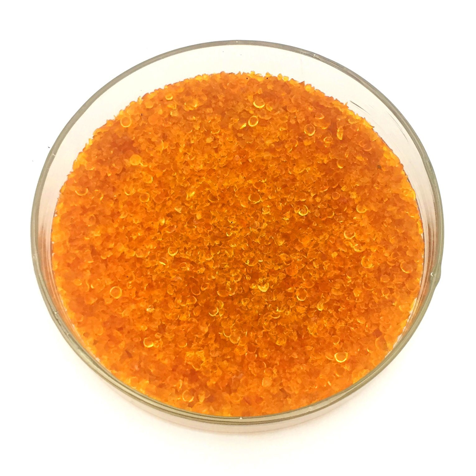 Color changing orange granular silica gel desiccant silica gel beads for drying air