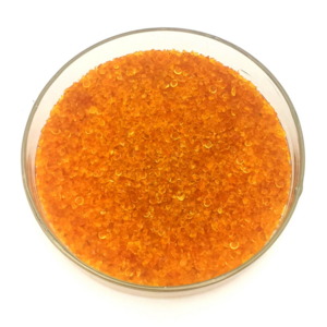 Color changing orange granular silica gel desiccant silica gel beads for drying air