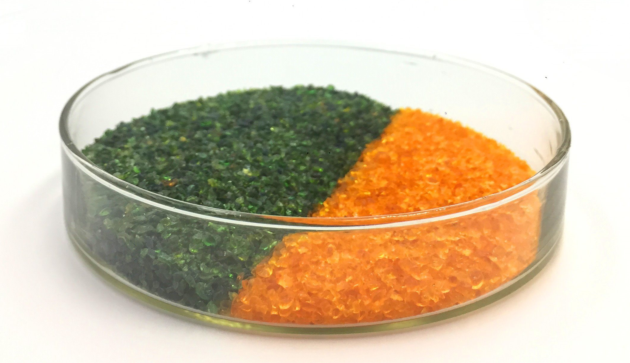 Color changing orange granular silica gel desiccant silica gel beads for drying air