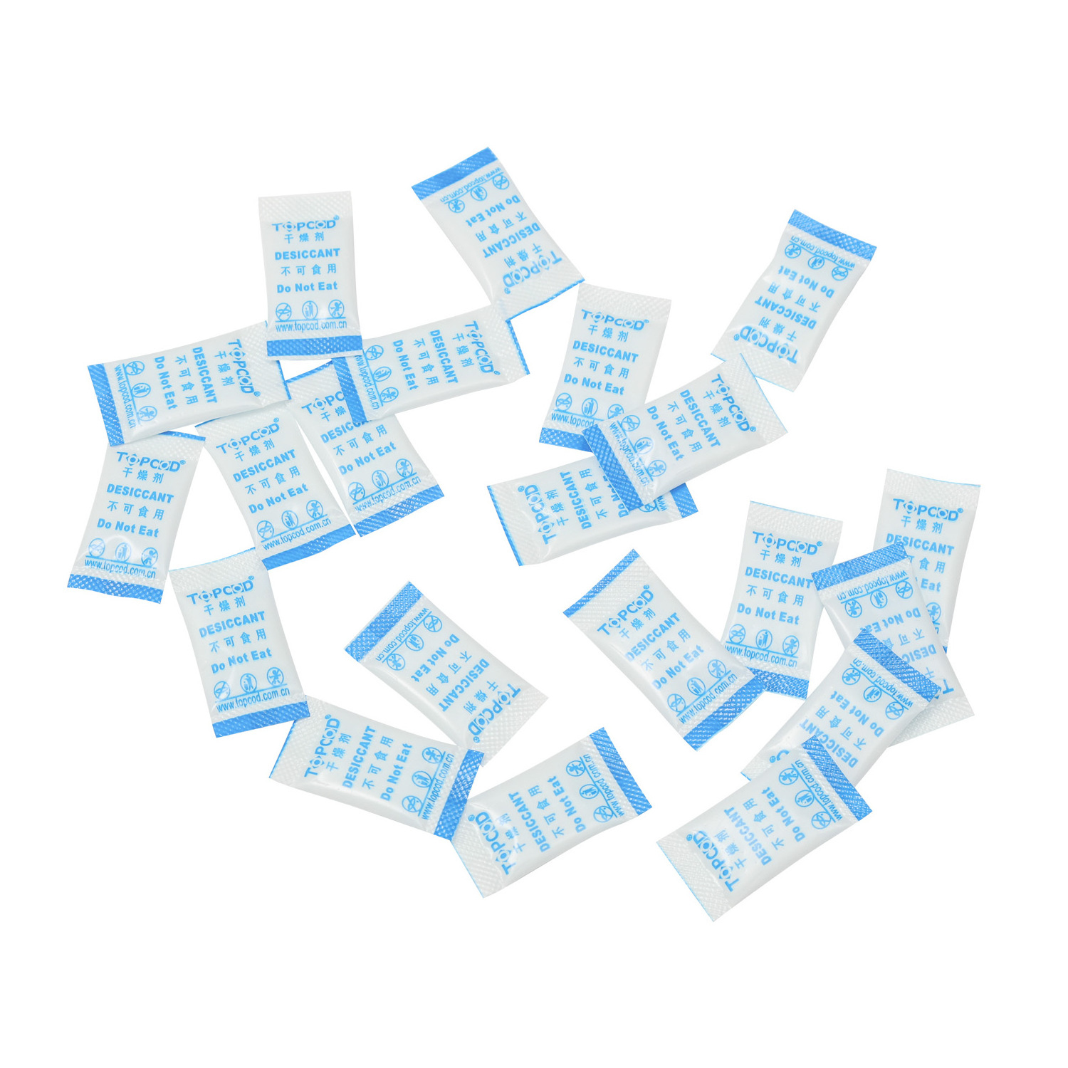 RoHS Approved Super Dry Food Grade Silica Gel Desiccant Sachet for Vitamins Healthy Supplements