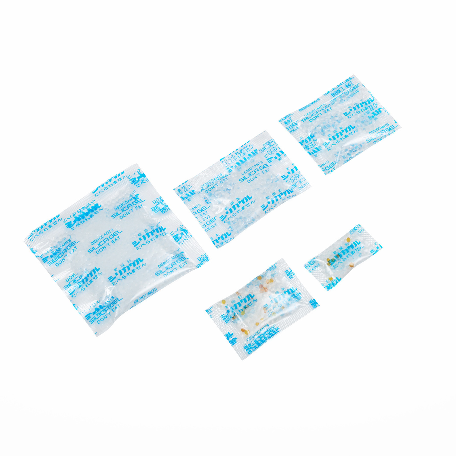 Food Grade Silica Gel Packets 1G,2G,3G,5G,10G,50G,100G,200G Silica Gel Desiccant Bags White Silica Gel