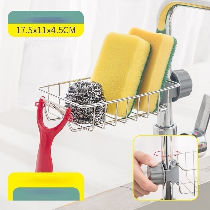 Stainless steel storage for tap/kitchen storage rack /Dishwashing multi-layer sink drain rack